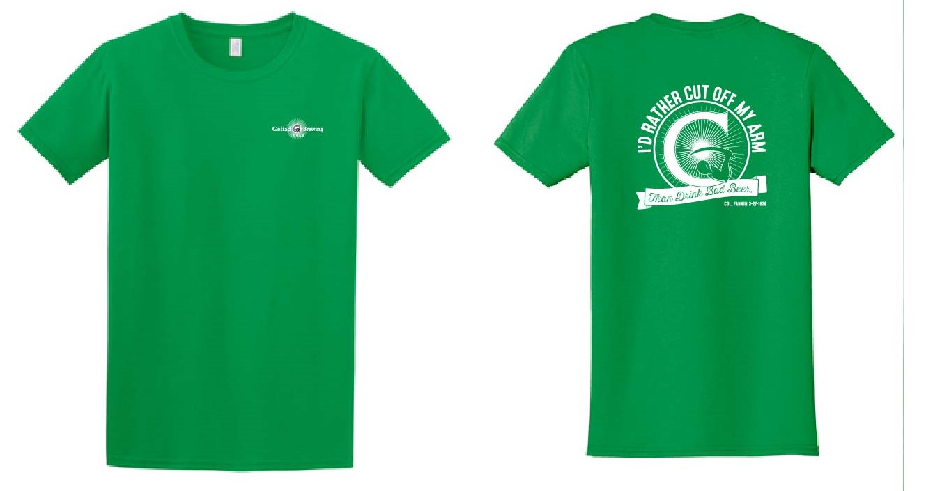 Bad Beer Logo Shirt Irish Green